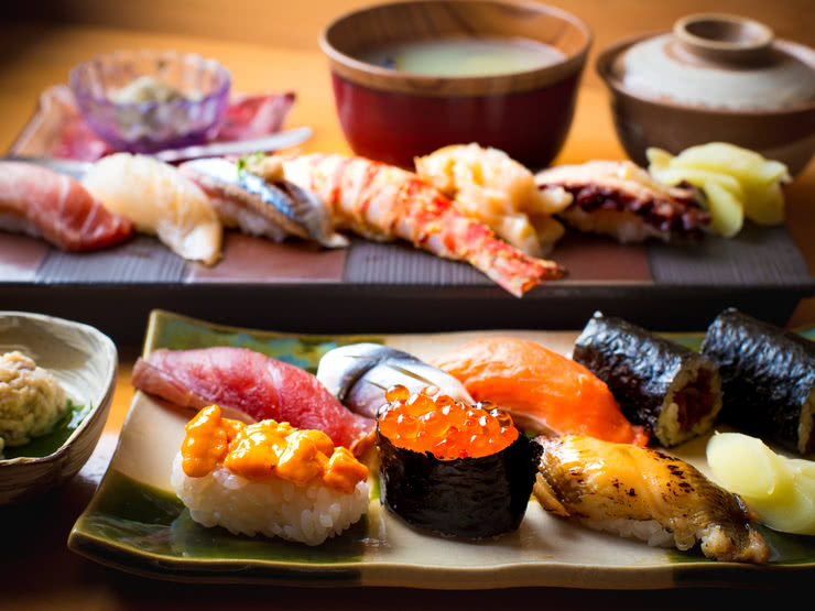 Sushi Order Topped with Salmon & Crossword Clue in Travel Life